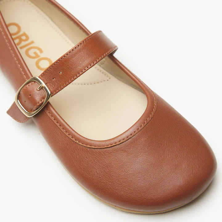 Origo Mary Jane Light Brown Classic