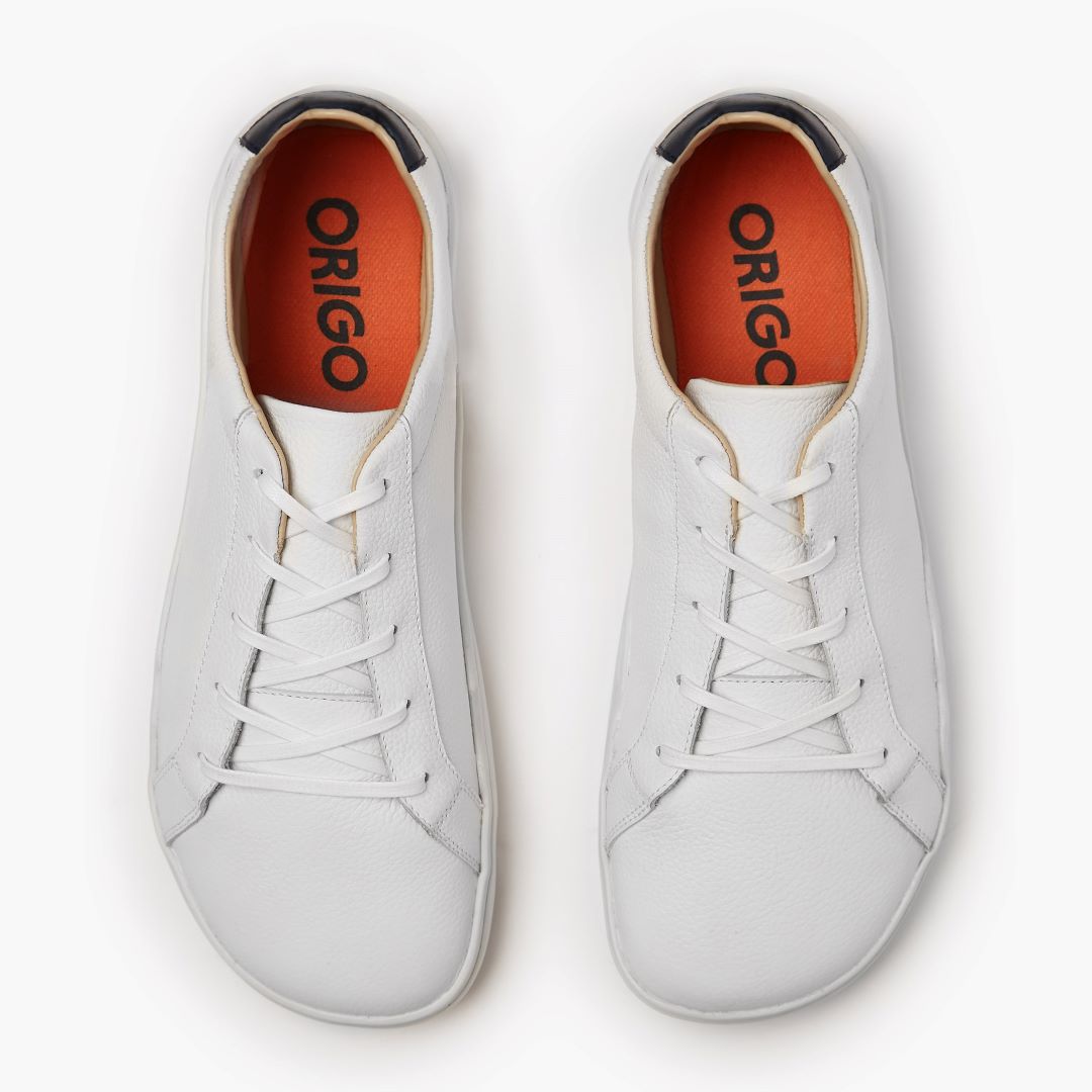 Origo Cuero White Navy Hombre
