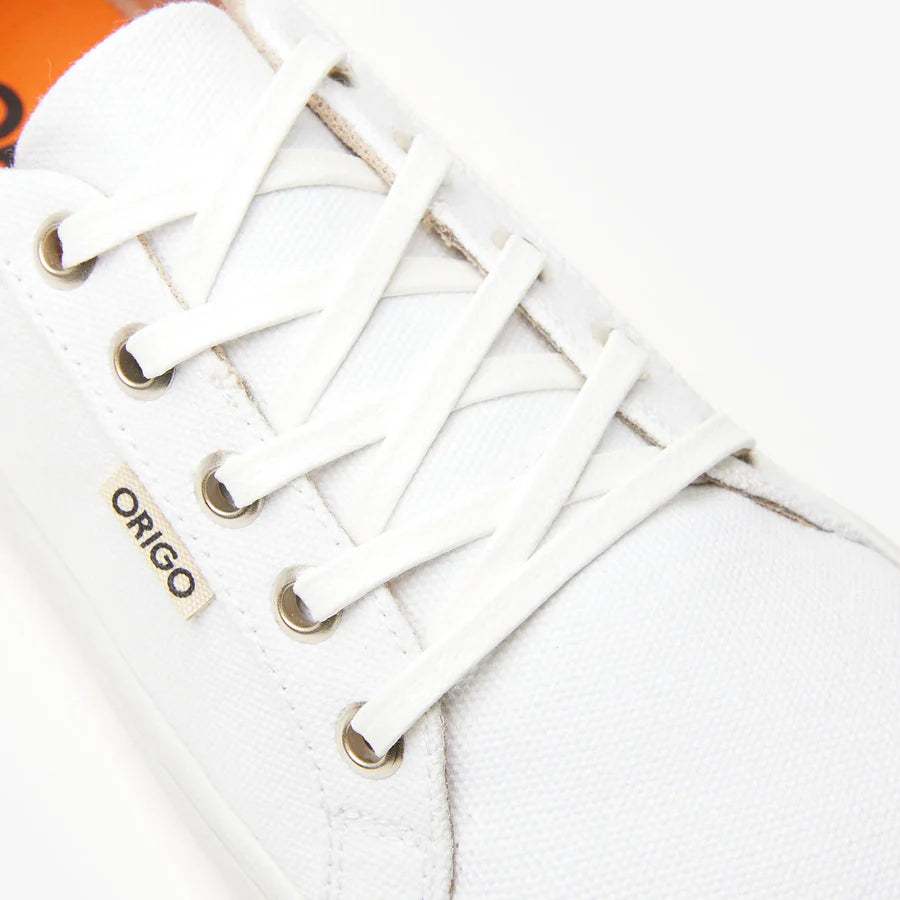 Origo Cotton Canvas White Mujer