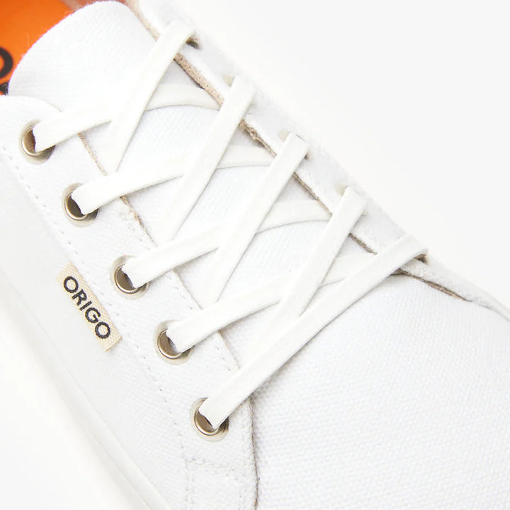Origo Cotton Canvas White Mujer