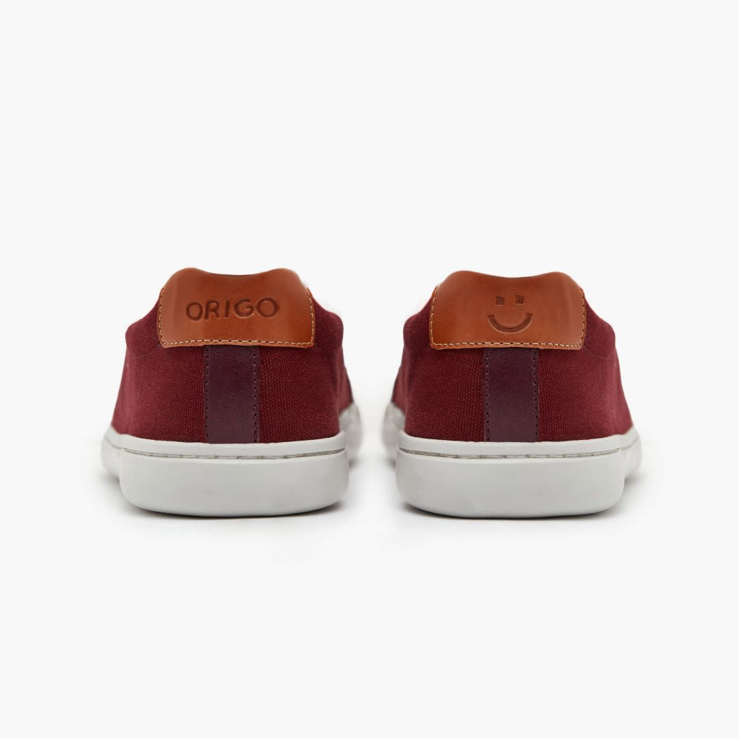 Origo Cotton Canvas Burgundy Mujer