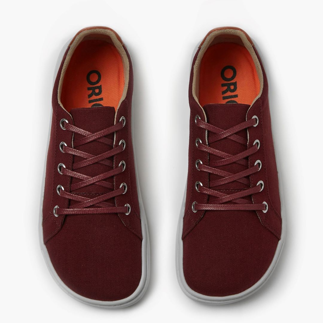 Origo Cotton Canvas Burgundy Mujer