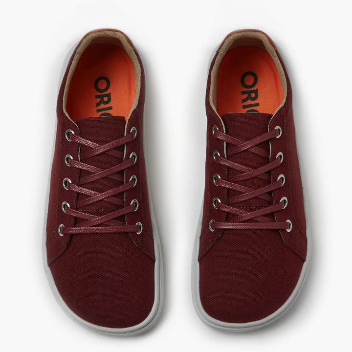 Origo Cotton Canvas Burgundy Mujer