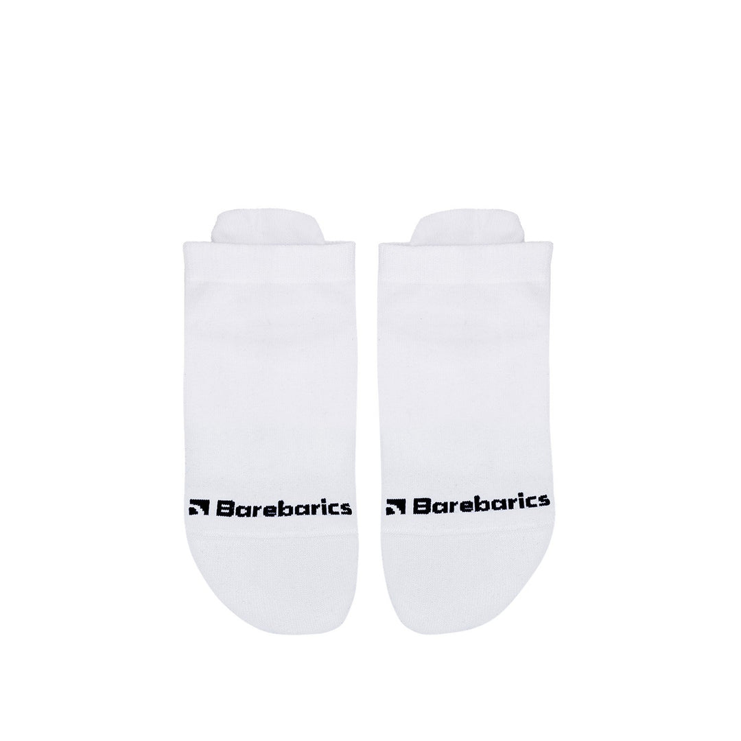 Calcetines Barebarics - Cortos- Blancos- Ergonómicos