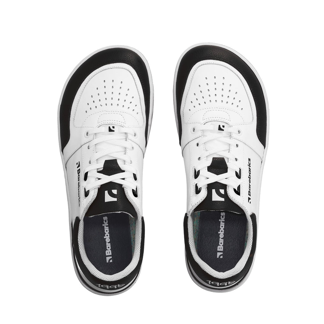 Barebarics Wave - White & Black - Cuero