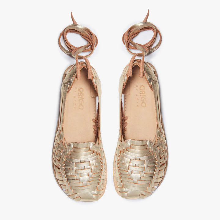 Origo Huaraches Ancha Gold