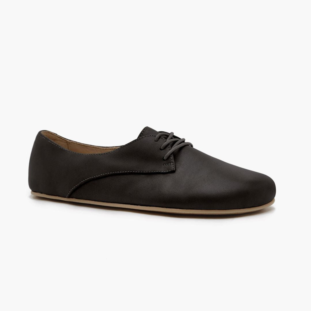 Zapato Elegante Barefoot Origo New Derby Black Mujer Quintu