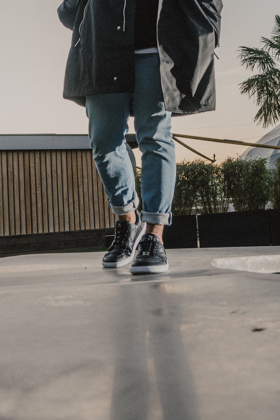 Barebarics Zing - Black & White - Cuero