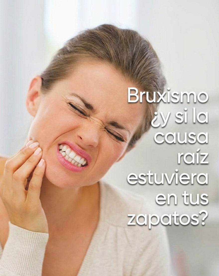 ¿Quieres solucionar el Bruxismo o el Dolor Mandibular? El calzado Barefoot puede ser tu solución.