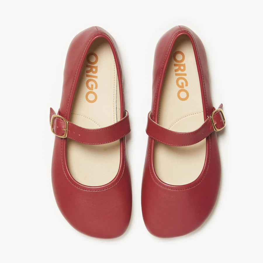 Origo Mary Jane Light Ruby Red Classic