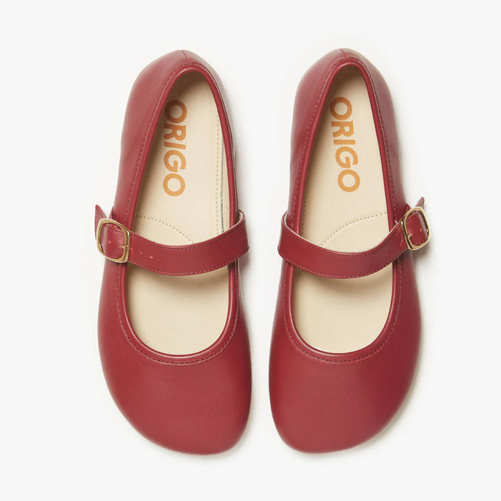 Origo Mary Jane Light Ruby Red Classic
