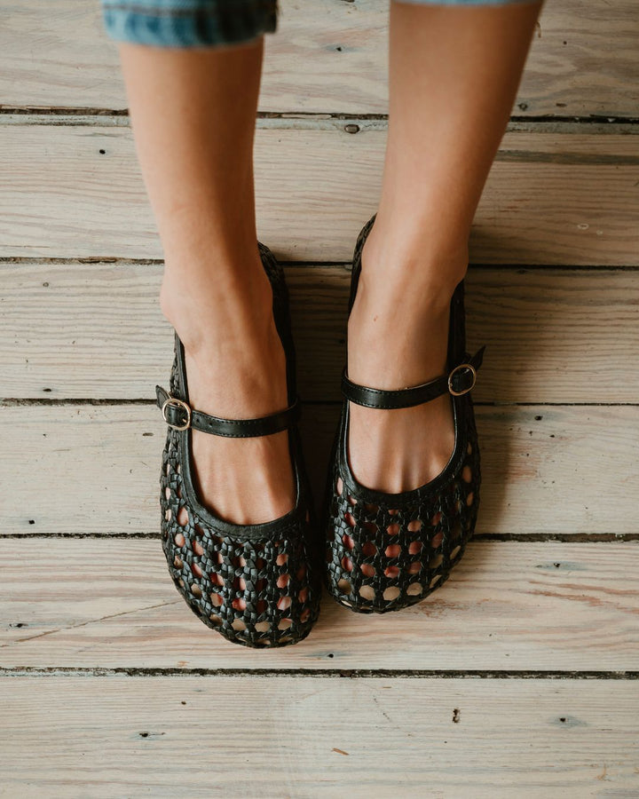 Zapatos Ballerina – Negro Mujer Origo Barefoot