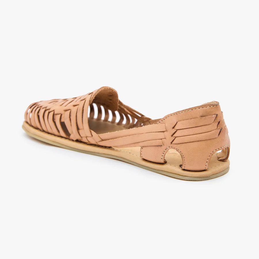 Origo Huaraches Minimalista -Slip-On Tan Sandalia Barefoot