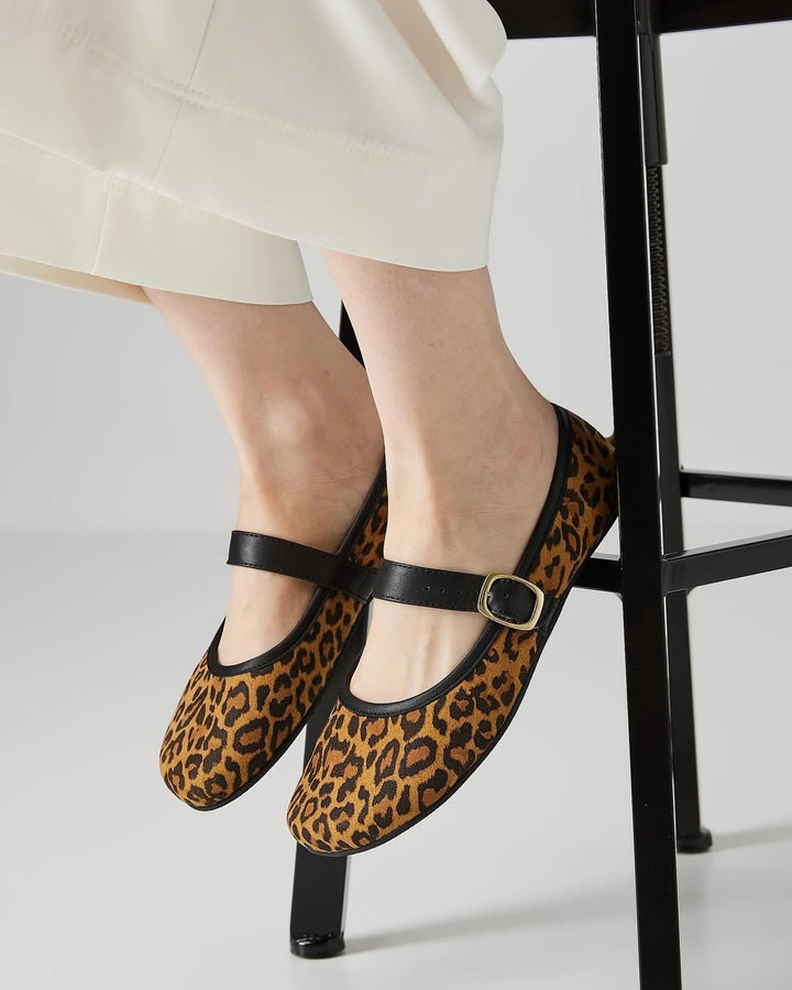 Origo Mary Jane Leopard Classic