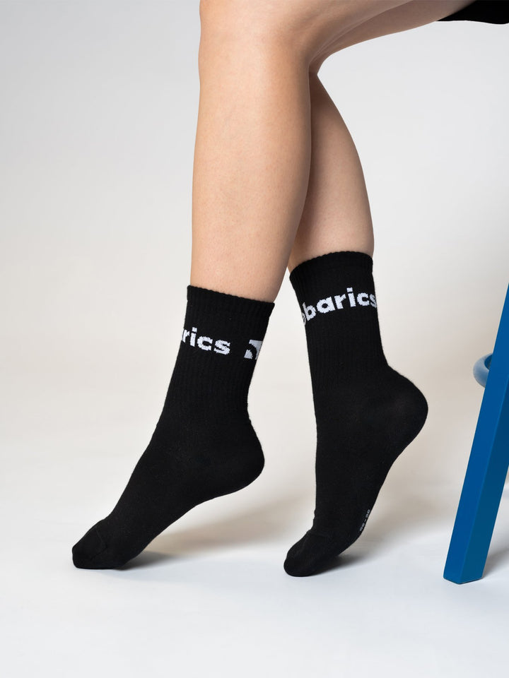 Calcetines Barebarics - Largos - 3 Pack-  Negros- Ergonómicos