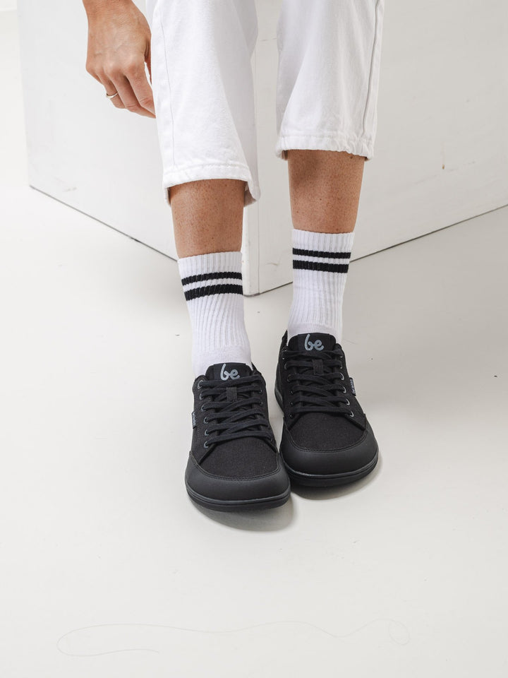 Zapatillas Rebound – All Black - Be Lenka Barefoot