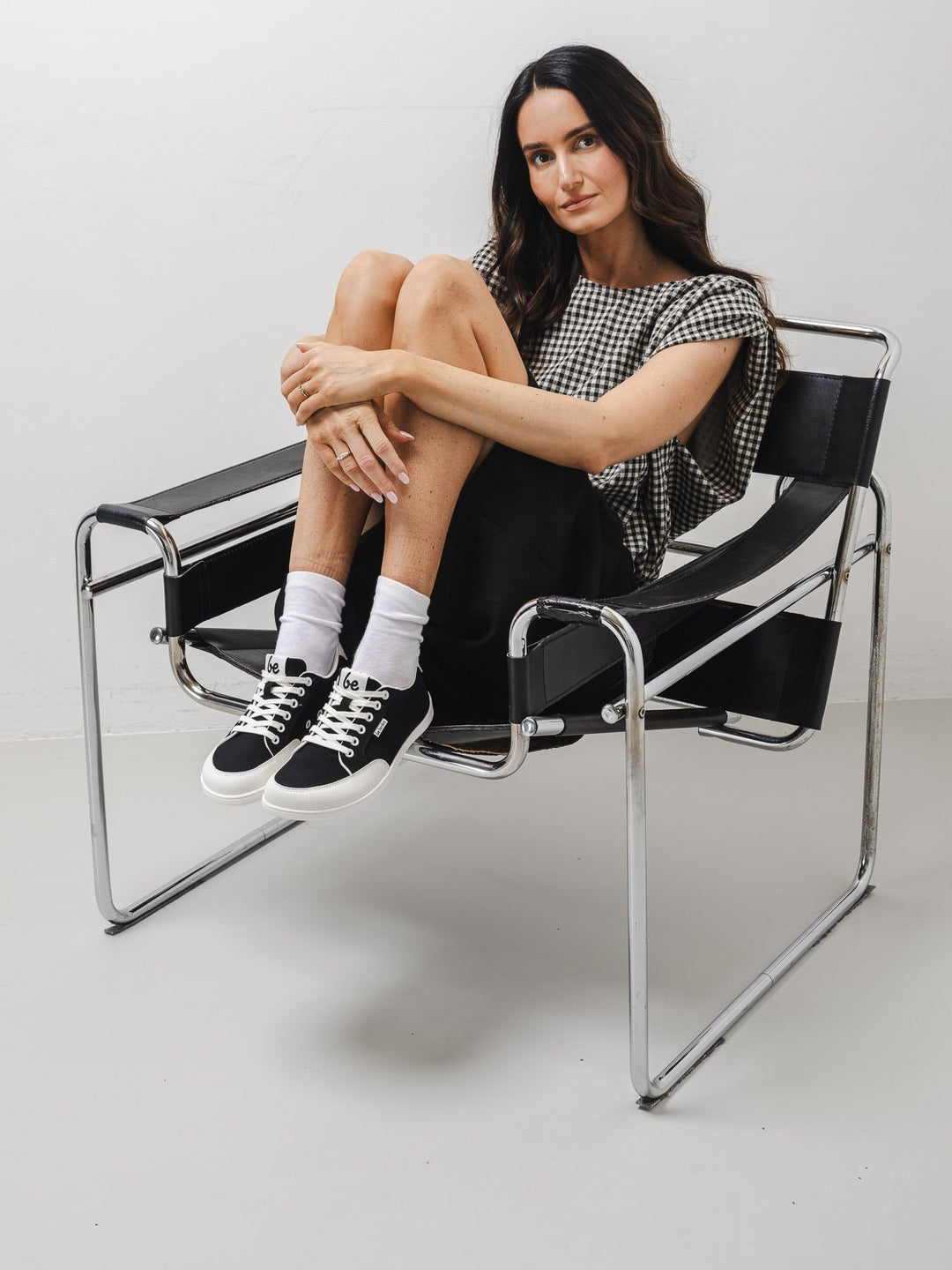 Zapatillas Rebound – Negro y Blanco Be Lenka Barefoot