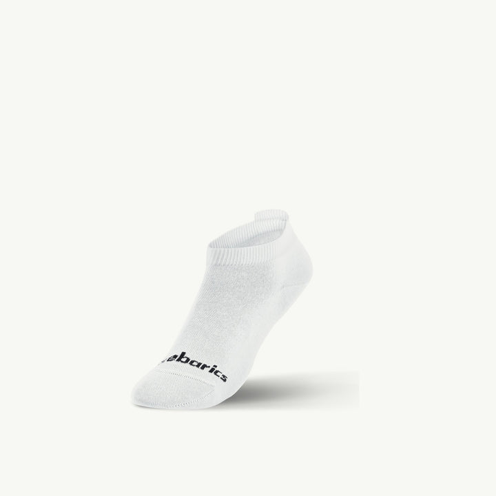 Calcetines barefoot low-cut Barebarics blancos, vista lateral