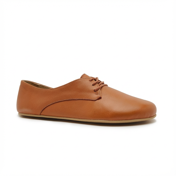 Zapatos New Derby – Camel Mujer Origo Barefoot