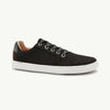 Zapatillas barefoot de lona Origo Cotton Canvas Black negras, vista lateral