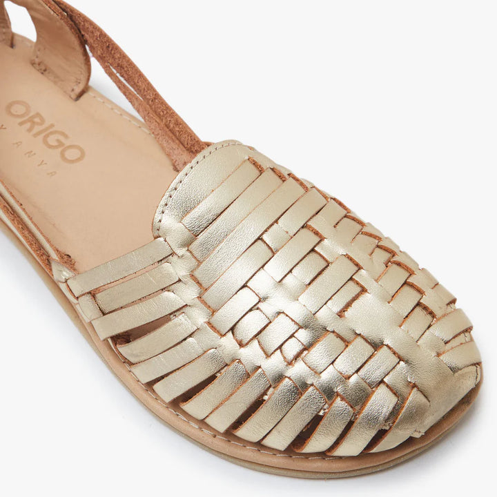 Origo Huaraches Slip-On Gold