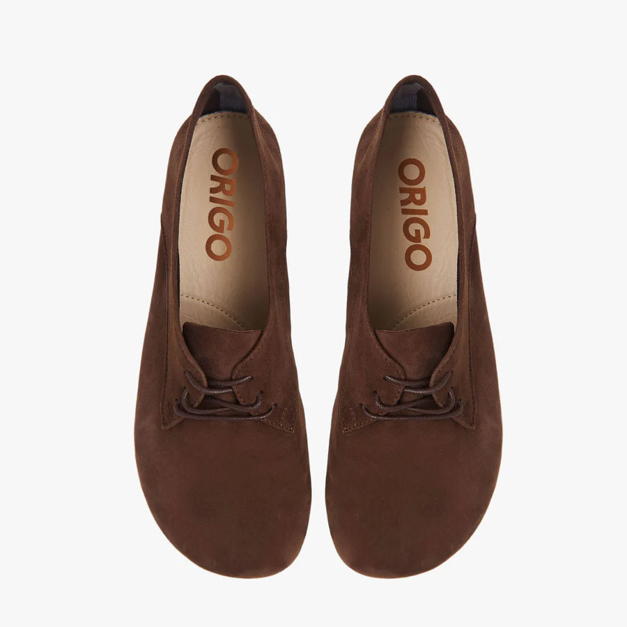 Zapatos New Derby – Suede Mujer Origo Barefoot