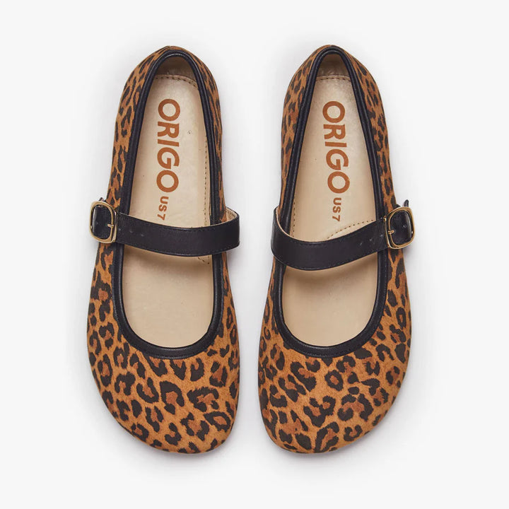 Origo Mary Jane Leopard Classic