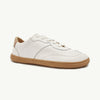 Zapatillas barefoot de cuero Origo Retro White blancas, vista lateral